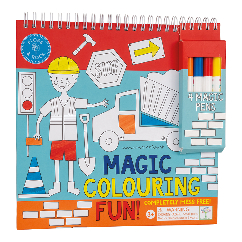 Magic Colouring Fun - Construction