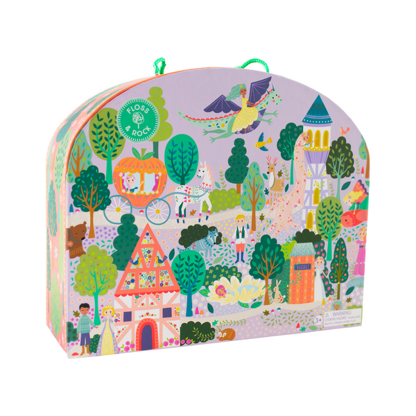 Stack & Play - Enchanted (incl wooden play pieces) - Floss & Rock - 2yrs+