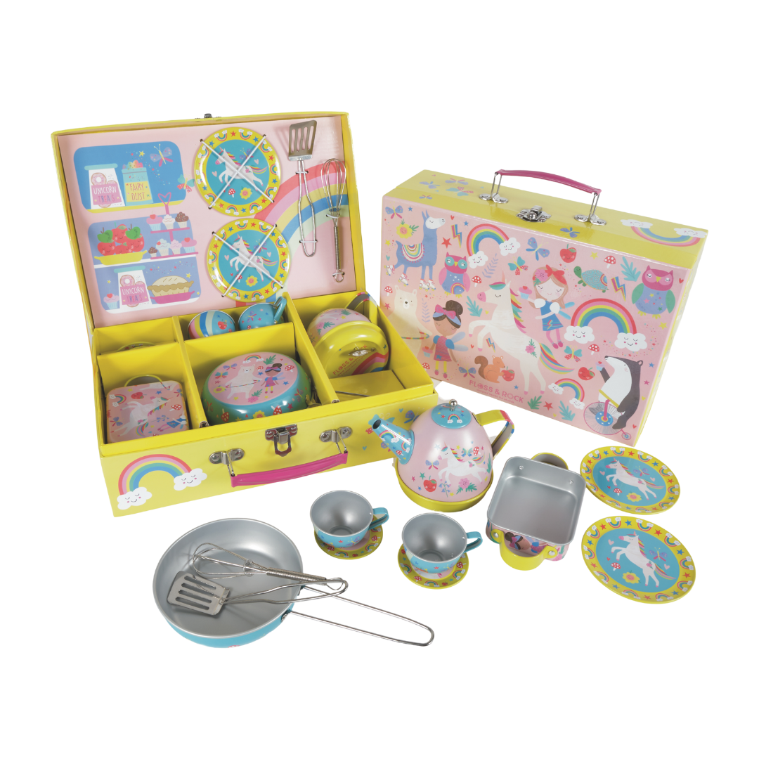 Musical Kitchen Set 12 Piece - Rainbow Fairy