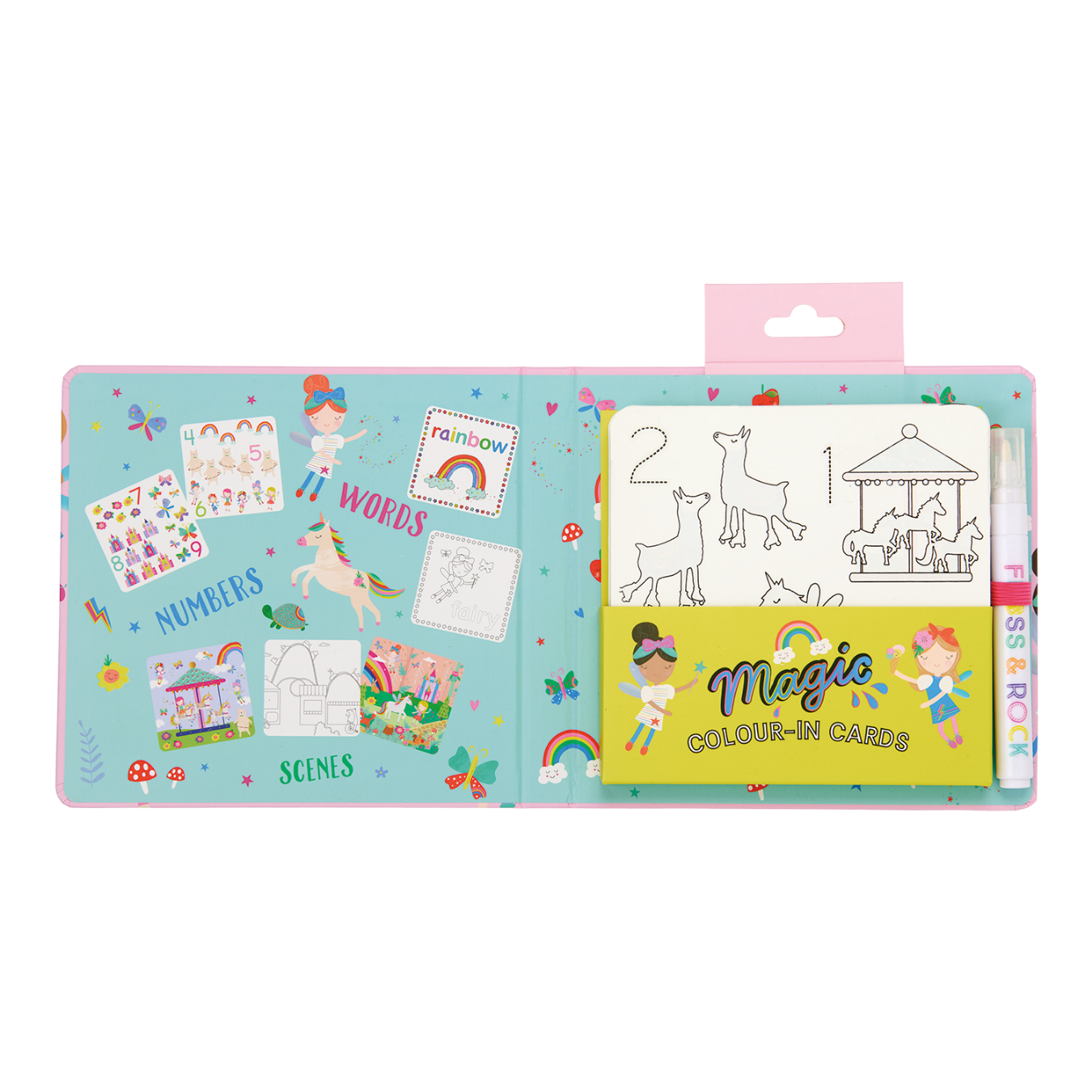 Magic Colour Changing Water Cards - Rainbow Fairy