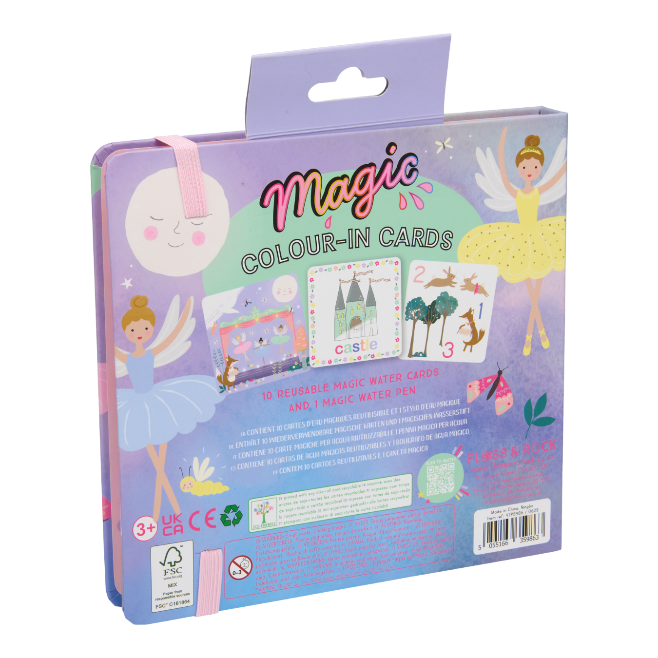 Magic Colour Changing Water Cards - Enchanted