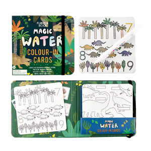 Magic Colour Changing Water Cards - Dinosaur