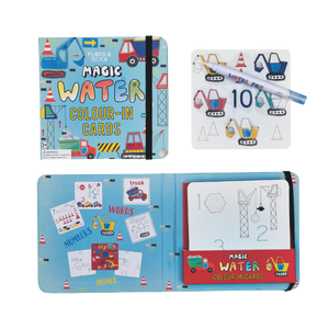 Magic Colour Changing Water Cards - Construction