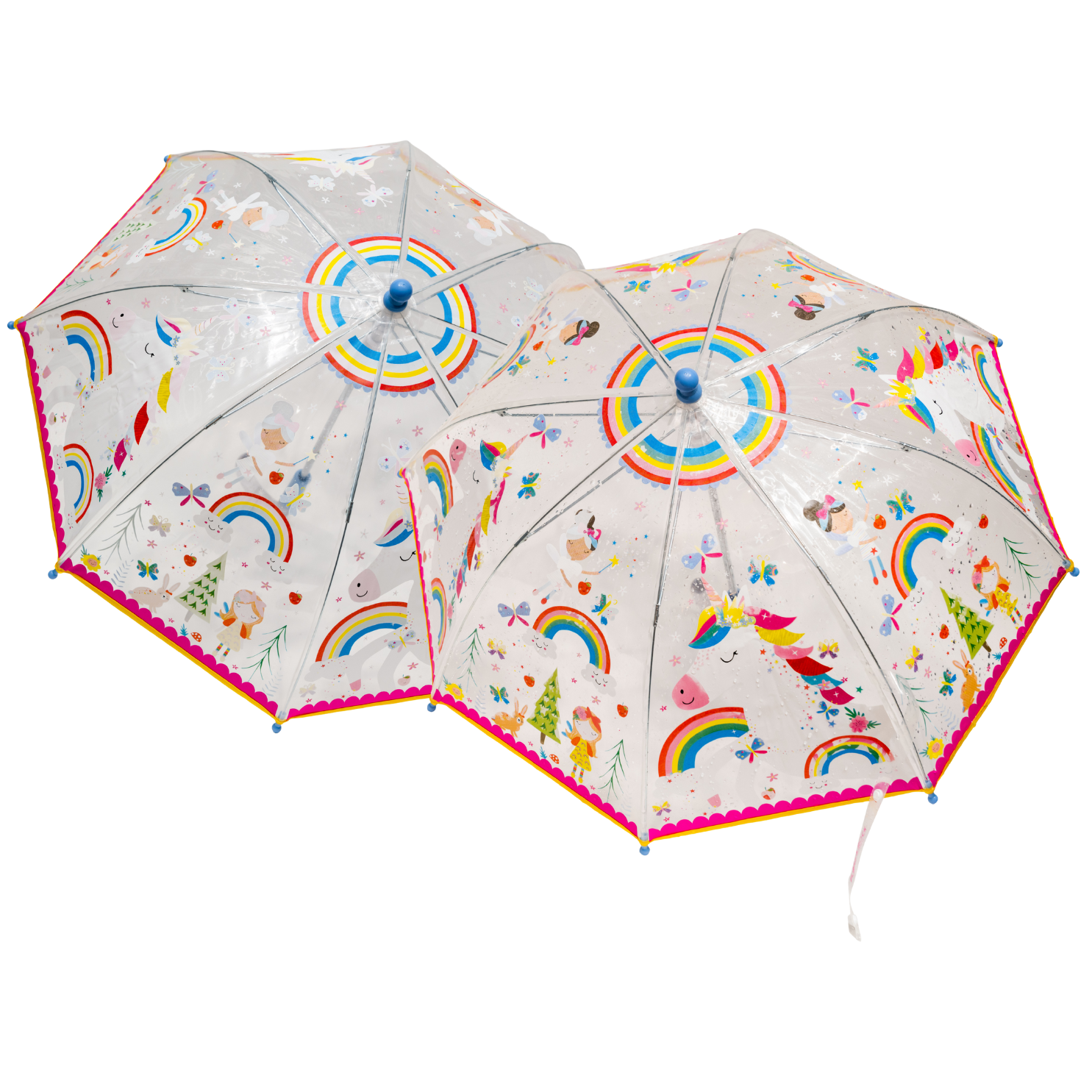 Transparent Colour Changing Umbrella - Rainbow Fairy