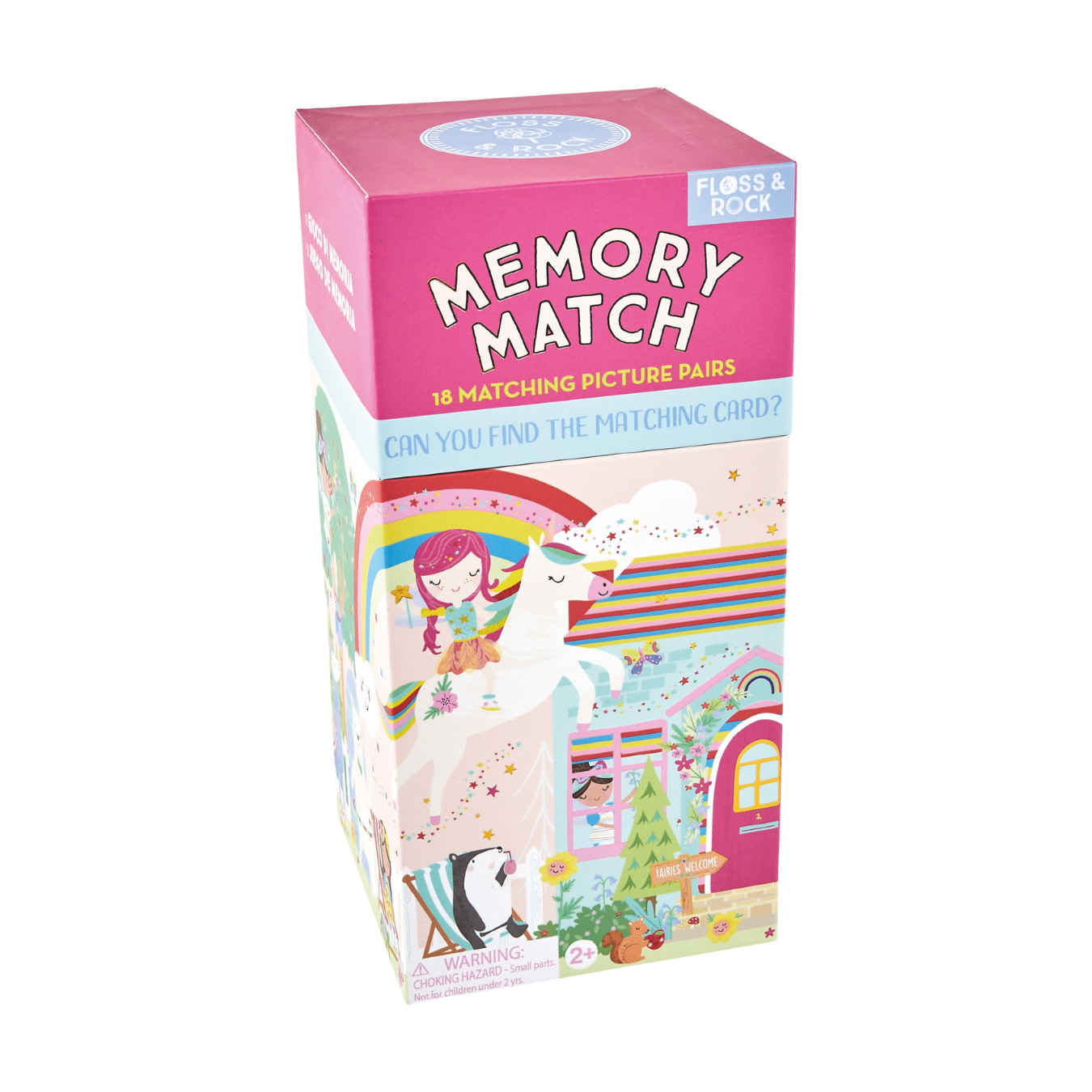 Memory Match Game - Rainbow Fairy