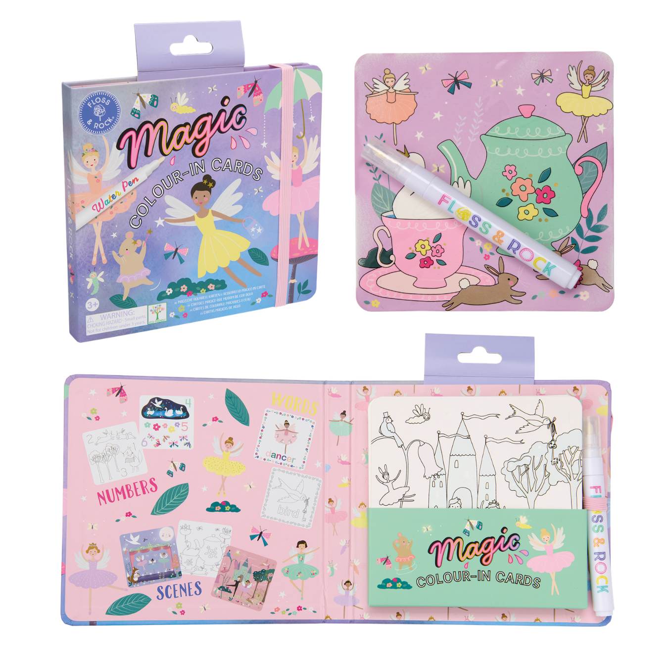 Magic Colour Changing Water Cards - Enchanted