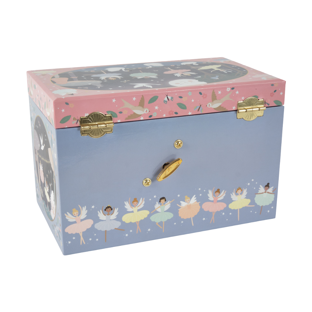 Musical Jewellery Box with 3 Drawers - Enchanted