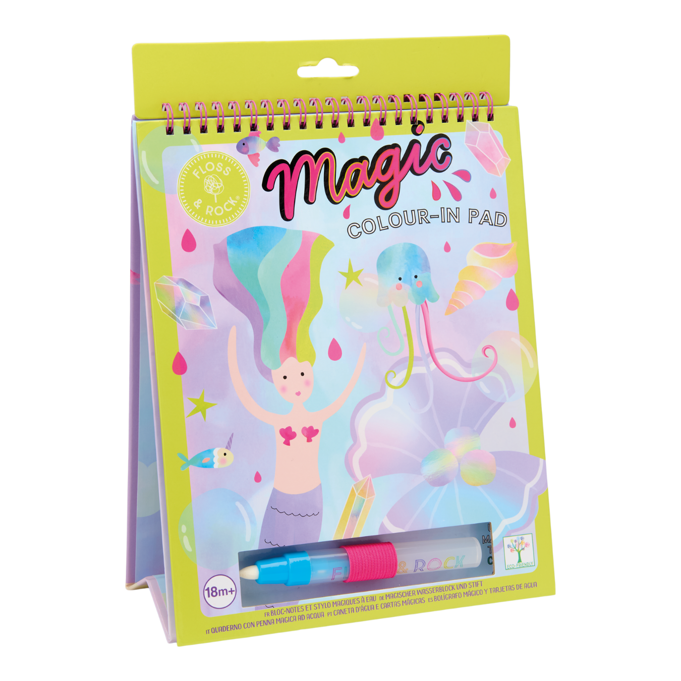 Magic Colour Changing Watercard Easel and Pen - Fantasy
