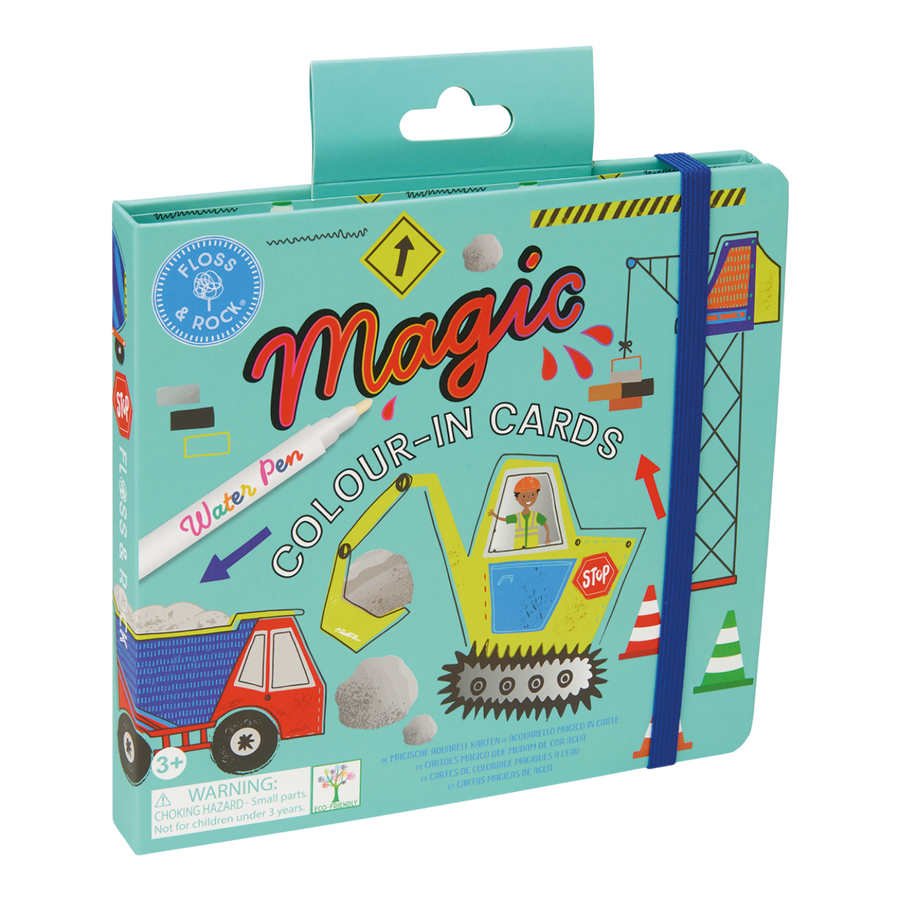 Magic Colour Changing Water Cards - Construction
