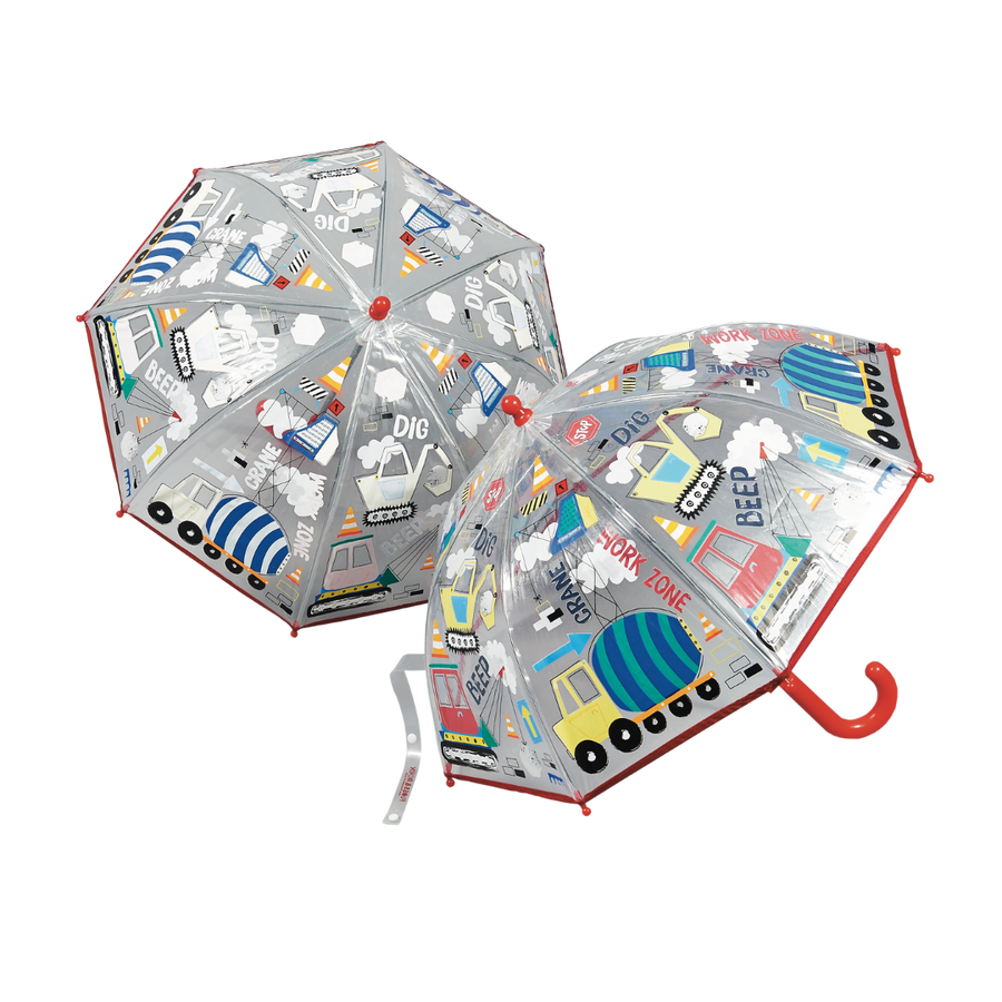 Transparent Colour Changing Umbrella - Construction