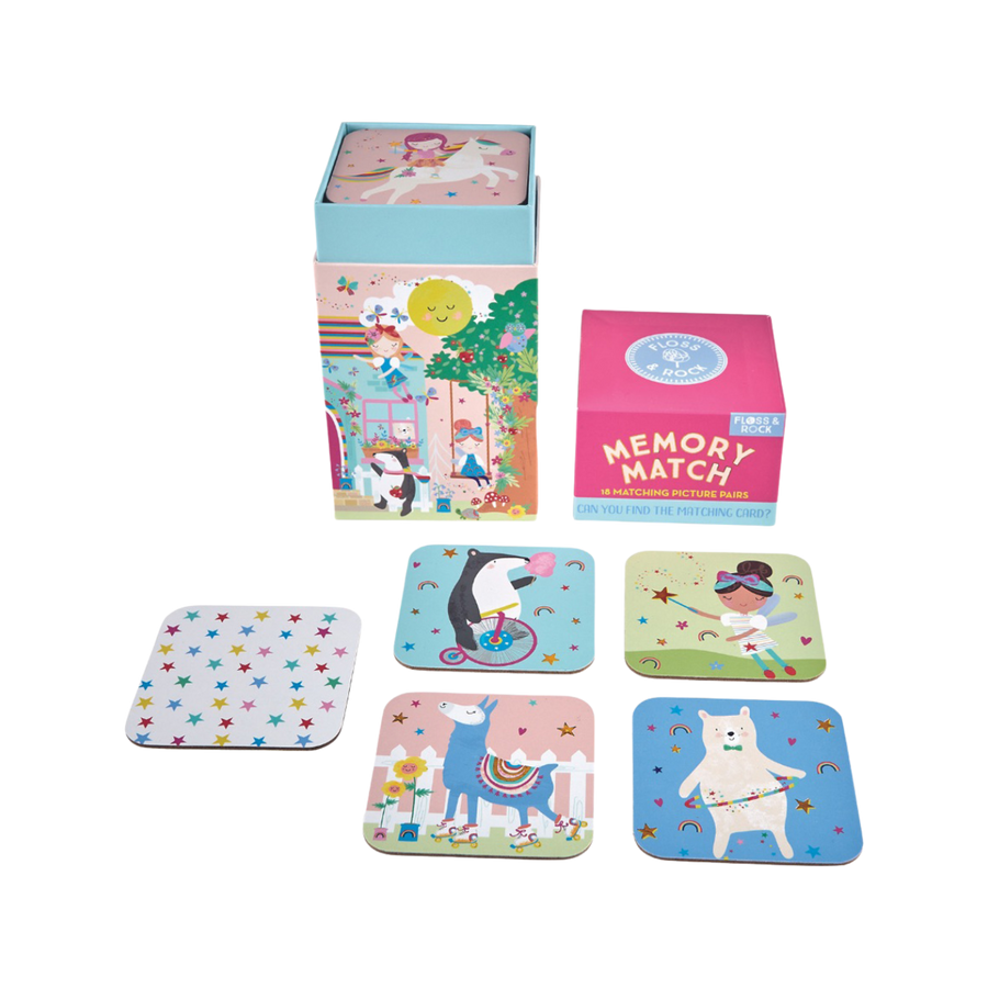 Memory Match Game - Rainbow Fairy