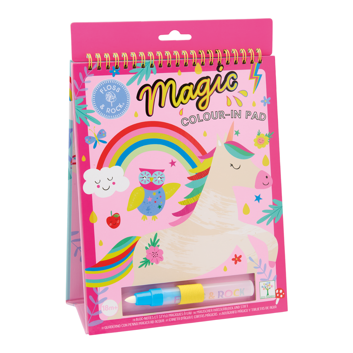 Magic Colour Changing Watercard Easel and Pen - Rainbow Fairy