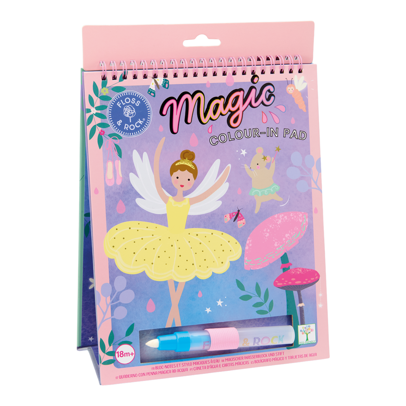 Magic Colour Changing Watercard Easel and Pen - Enchanted