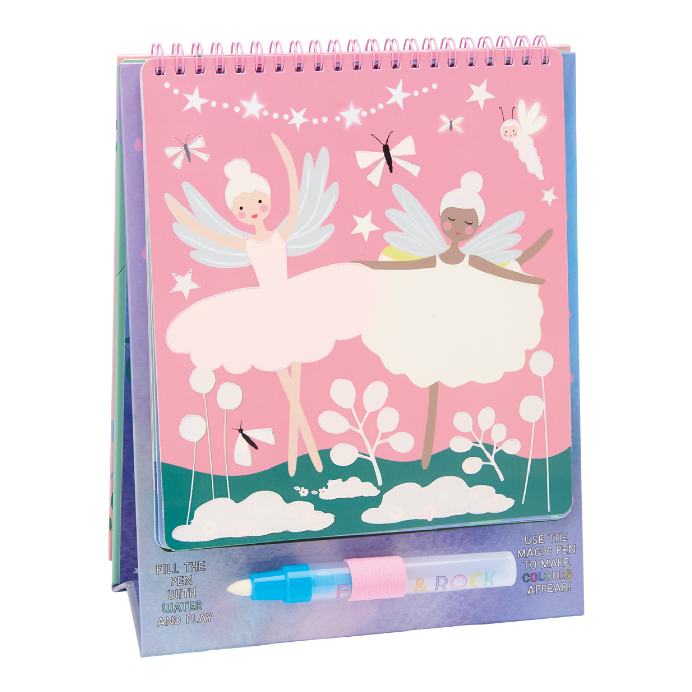 Magic Colour Changing Watercard Easel and Pen - Enchanted