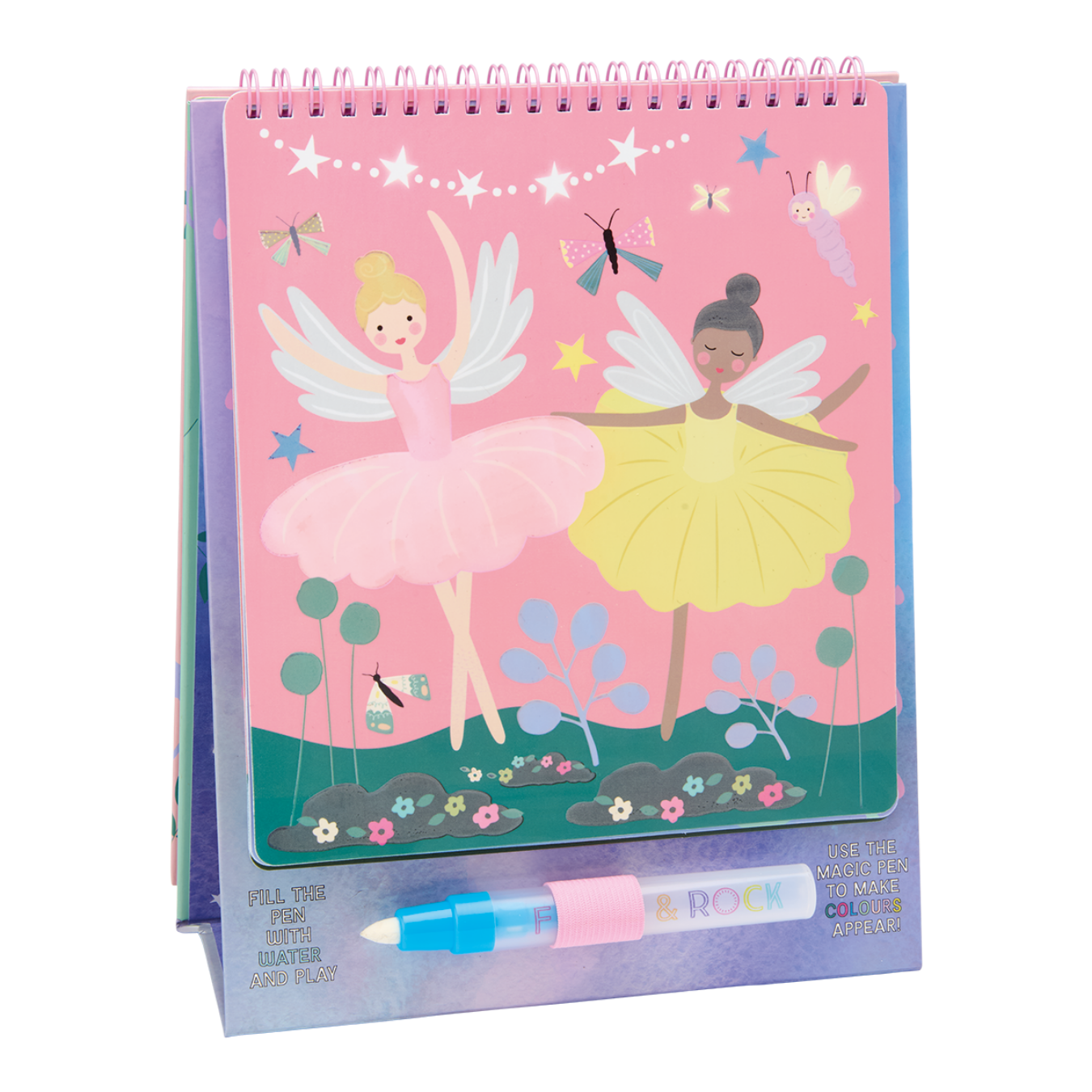 Magic Colour Changing Watercard Easel and Pen - Enchanted