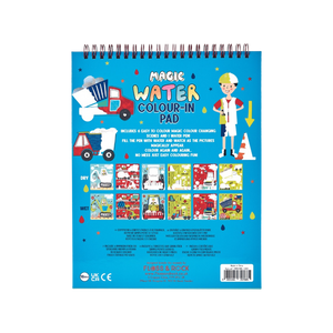 Magic Colour Changing Watercard Easel and Pen - Construction