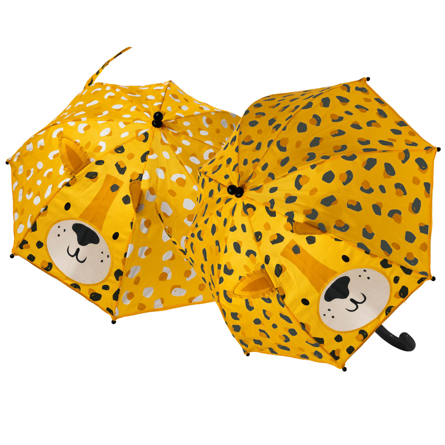Colour Changing 3D Umbrella - Leopard