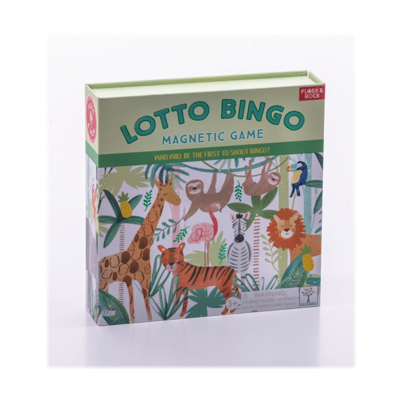 Magnetic Lotto Bingo - Jungle