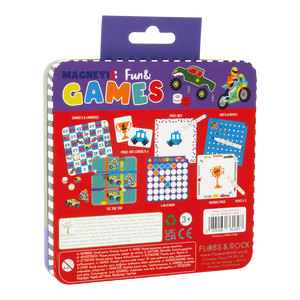 Magnetic Fun & Games Tin - Cars