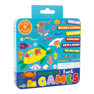 Magnetic Fun & Games Tin - Ocean