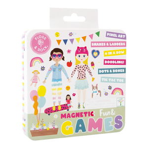 Magnetic Fun & Games Tin - Best Friends