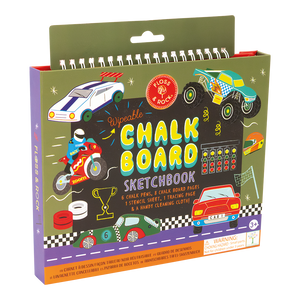 Chalk Board Sketchbook - Cars