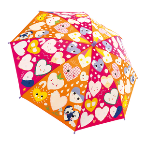 6+ Colour Change Umbrellas - Hearts