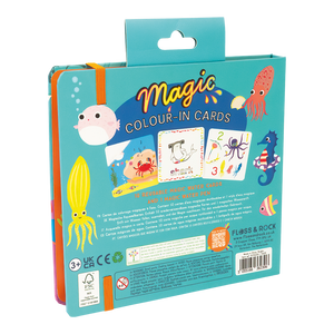 Magic Color Changing Water Cards - Ocean