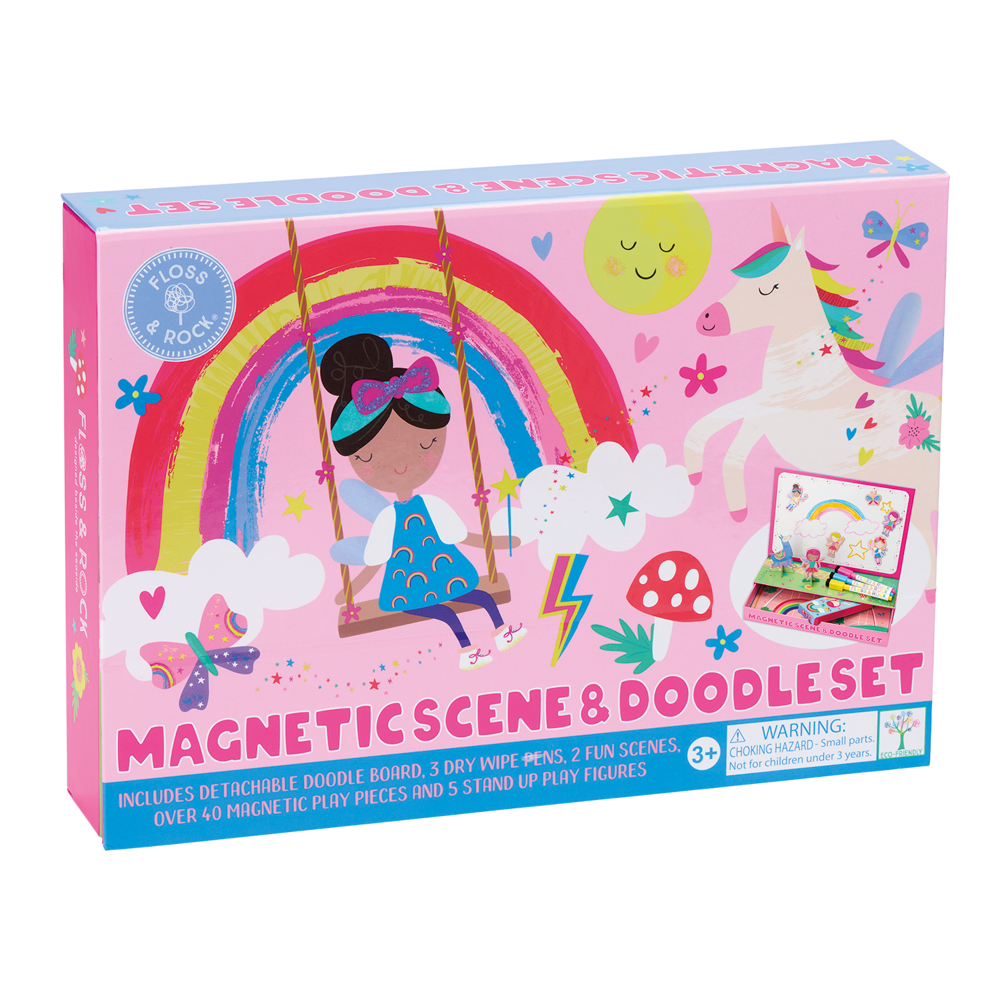 Magnetic Scene and Doodle Set - Rainbow Fairy
