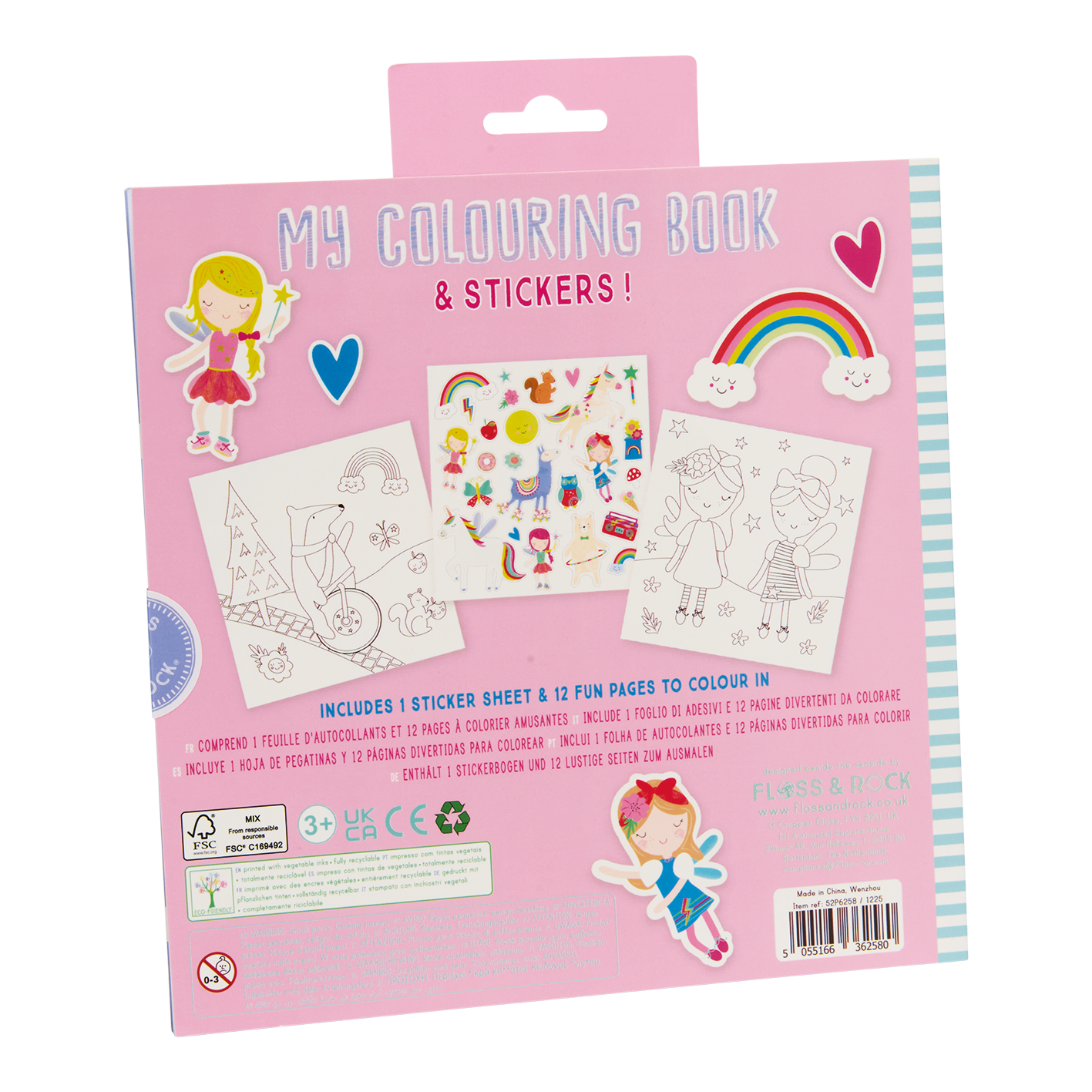 Scribble Sniffs My Colouring Book - Rainbow Fairy