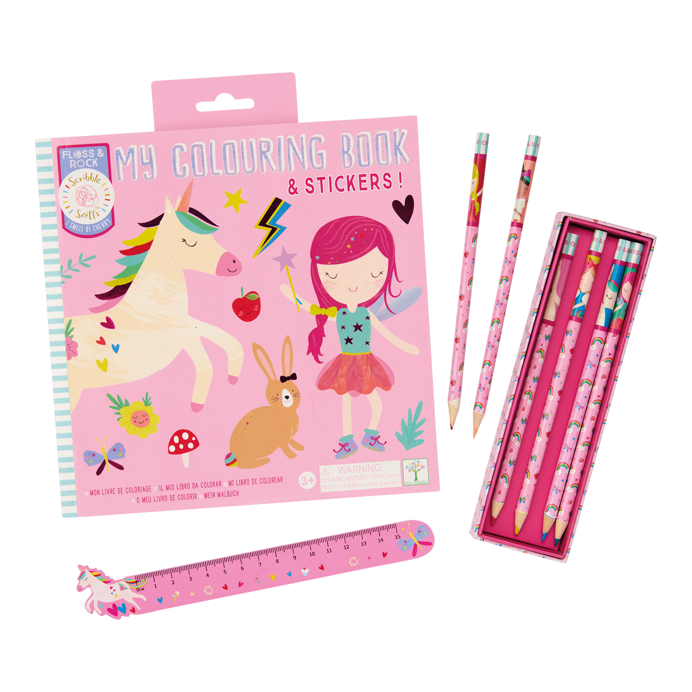 Scribble Sniffs My Colouring Book - Rainbow Fairy