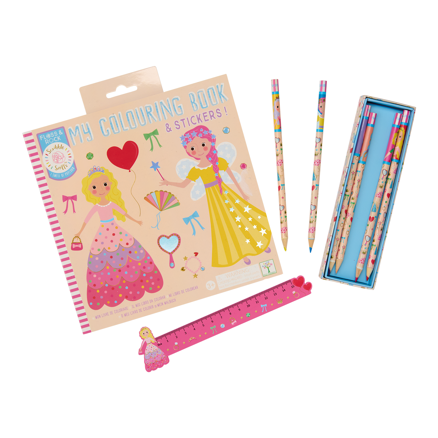 Scribble Sniffs My Colouring Book - Princess