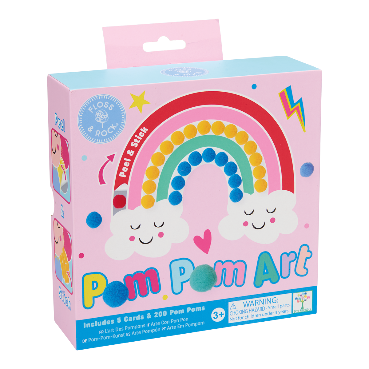 Pom Pom Art - Rainbow Fairy