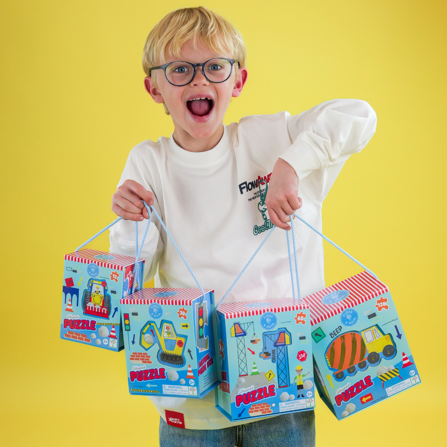 30-piece Shaped Puzzle - Construction