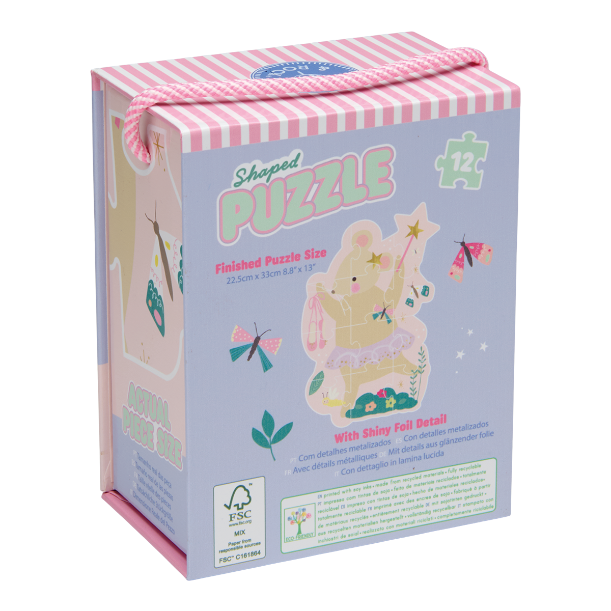 12-piece Shaped Puzzle - Enchanted