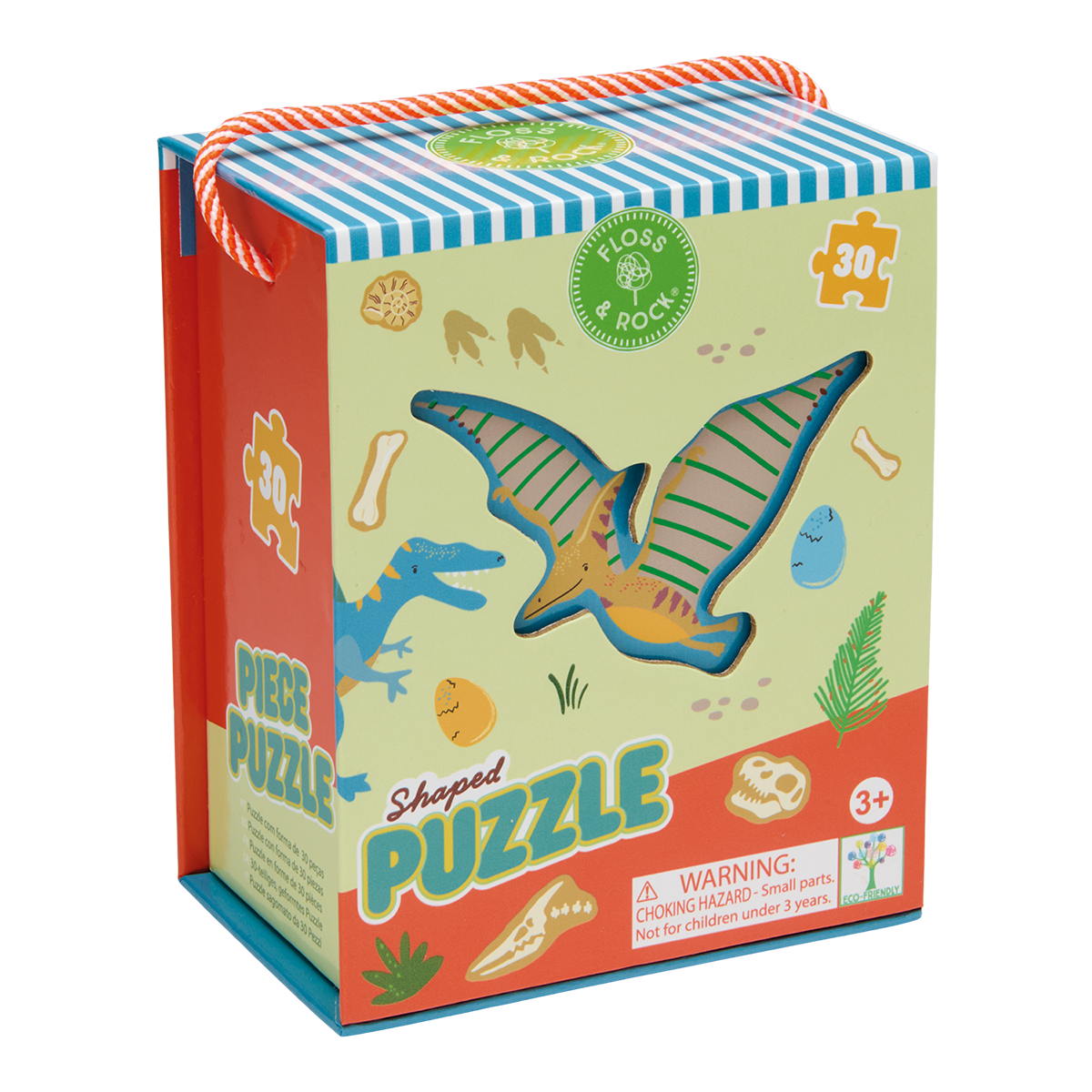 30-piece Shaped Puzzle - Dino