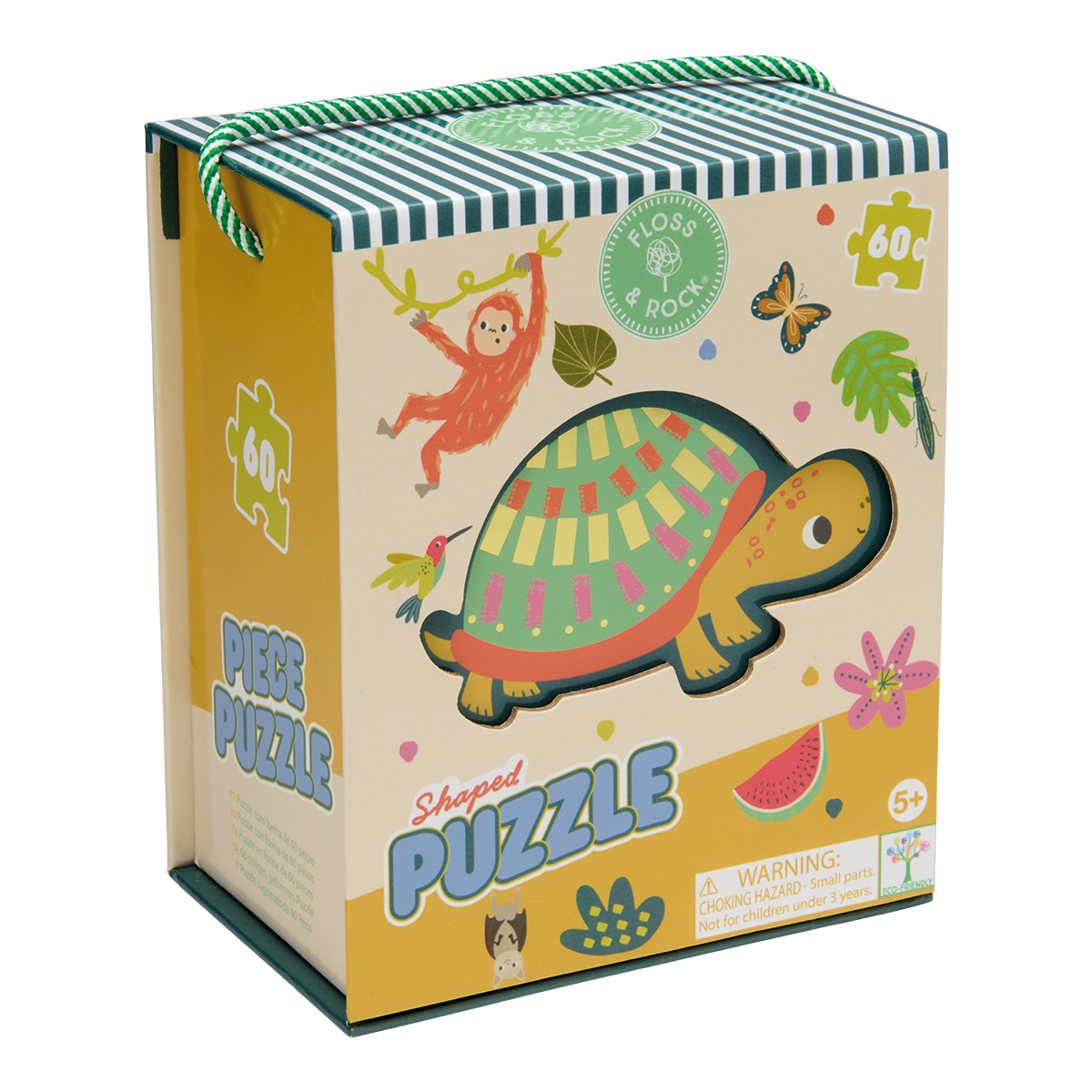 60-piece Shaped Puzzle - Jungle