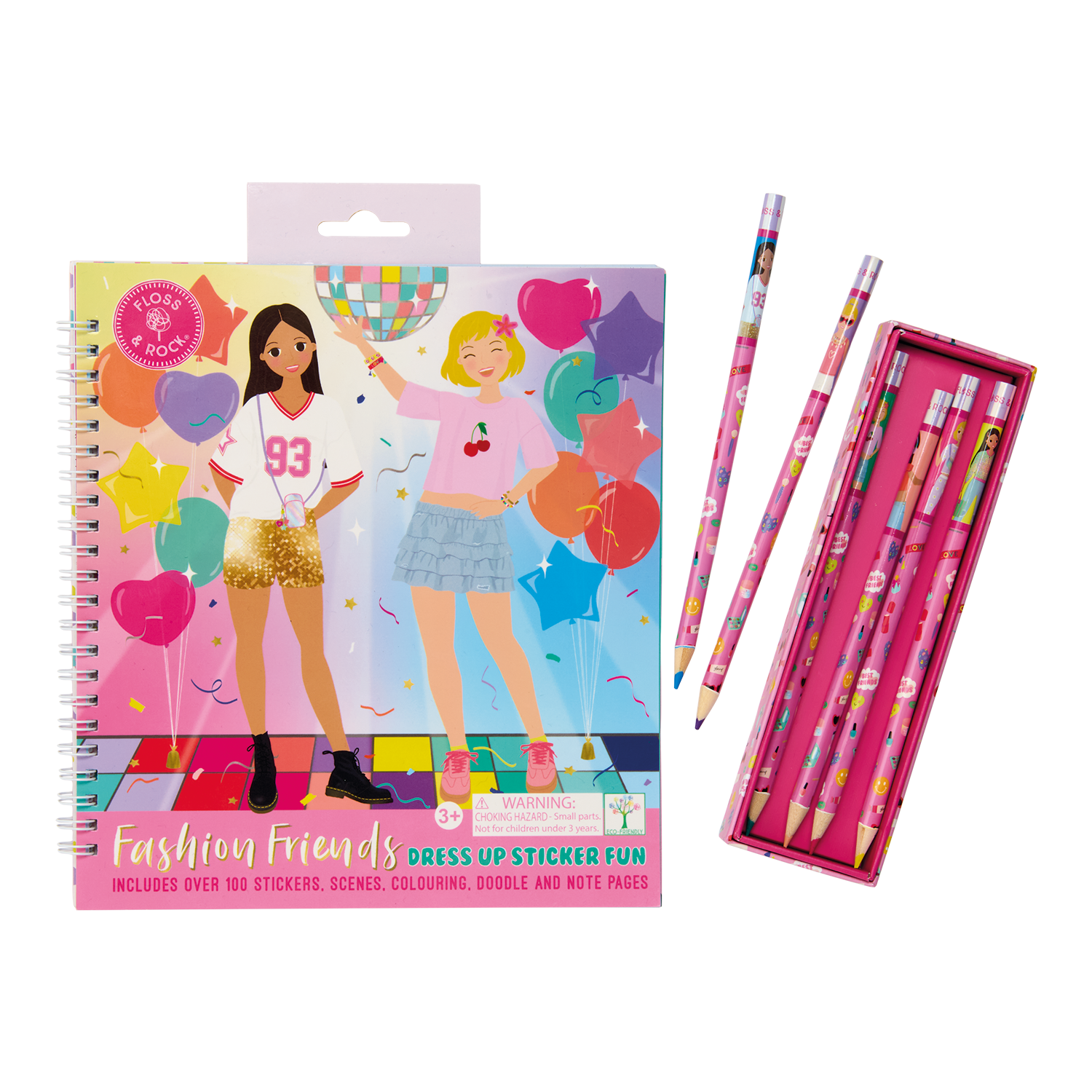 Fashion Friends - Dress Up Sticker Fun | Eco-friendly gifts & toys for children aged 2-10 | Floss and Rock Fashion Friends - Dress Up Sticker Fun | Eco-friendly gifts & toys for children aged 2-10 | Floss and Rock