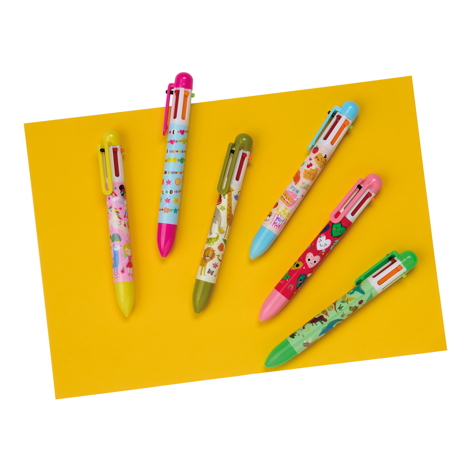 Six Colour Pen - Dino