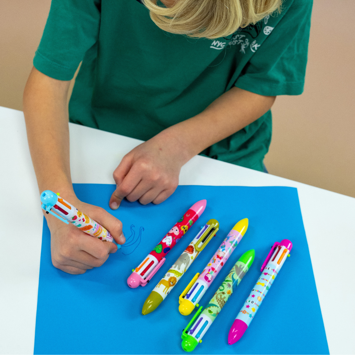 Six Colour Pen - Jungle