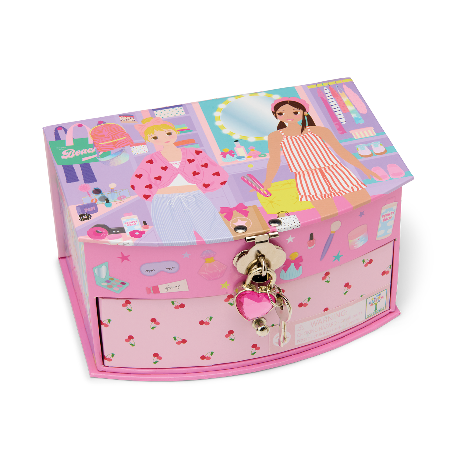 Fashion Friends - Glam Lab Lockable Jewellery Box