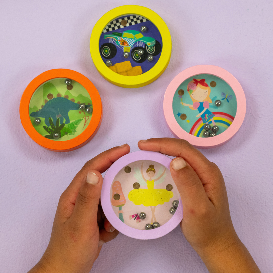 Wooden Tilt Puzzles