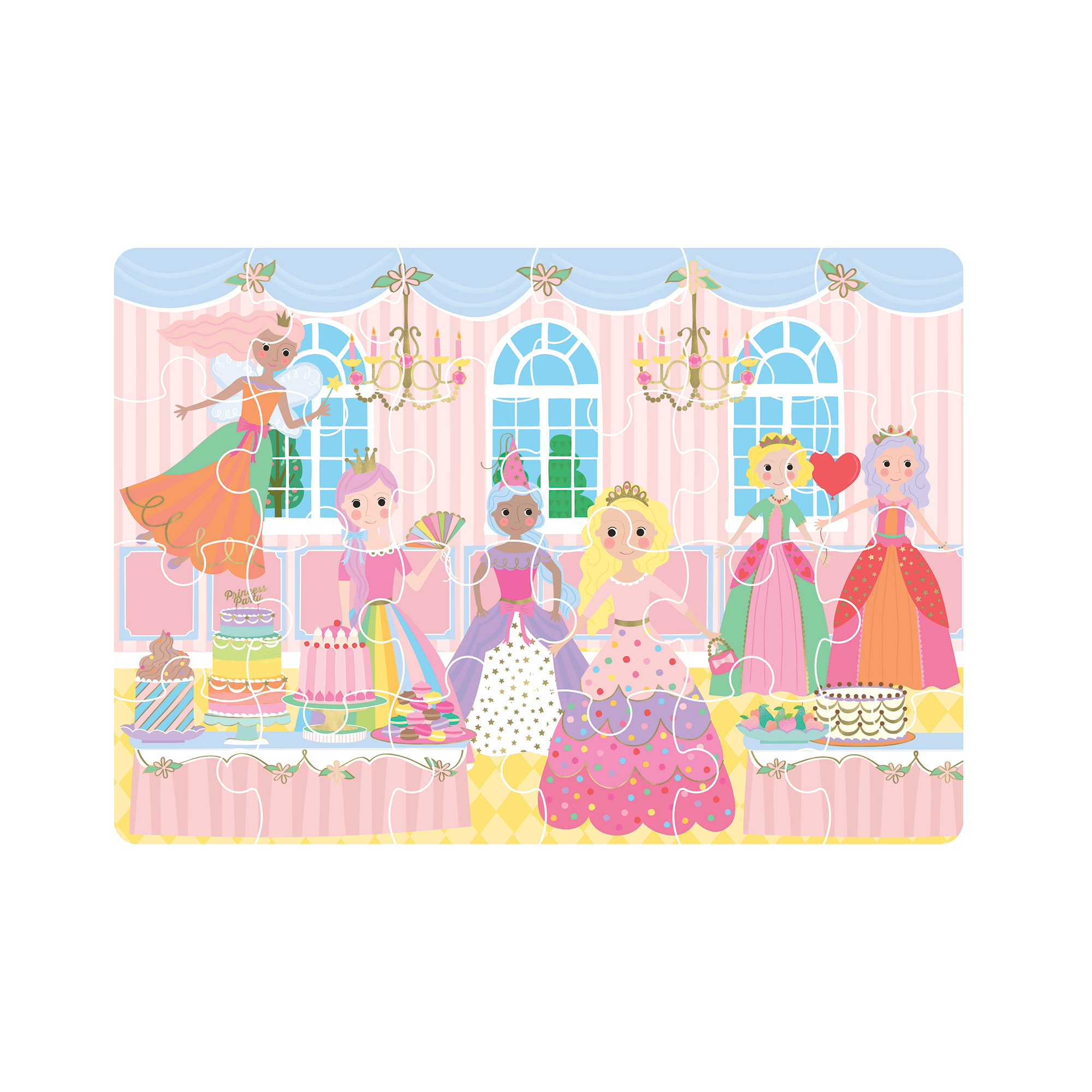 24-piece Mini Puzzle - Princess