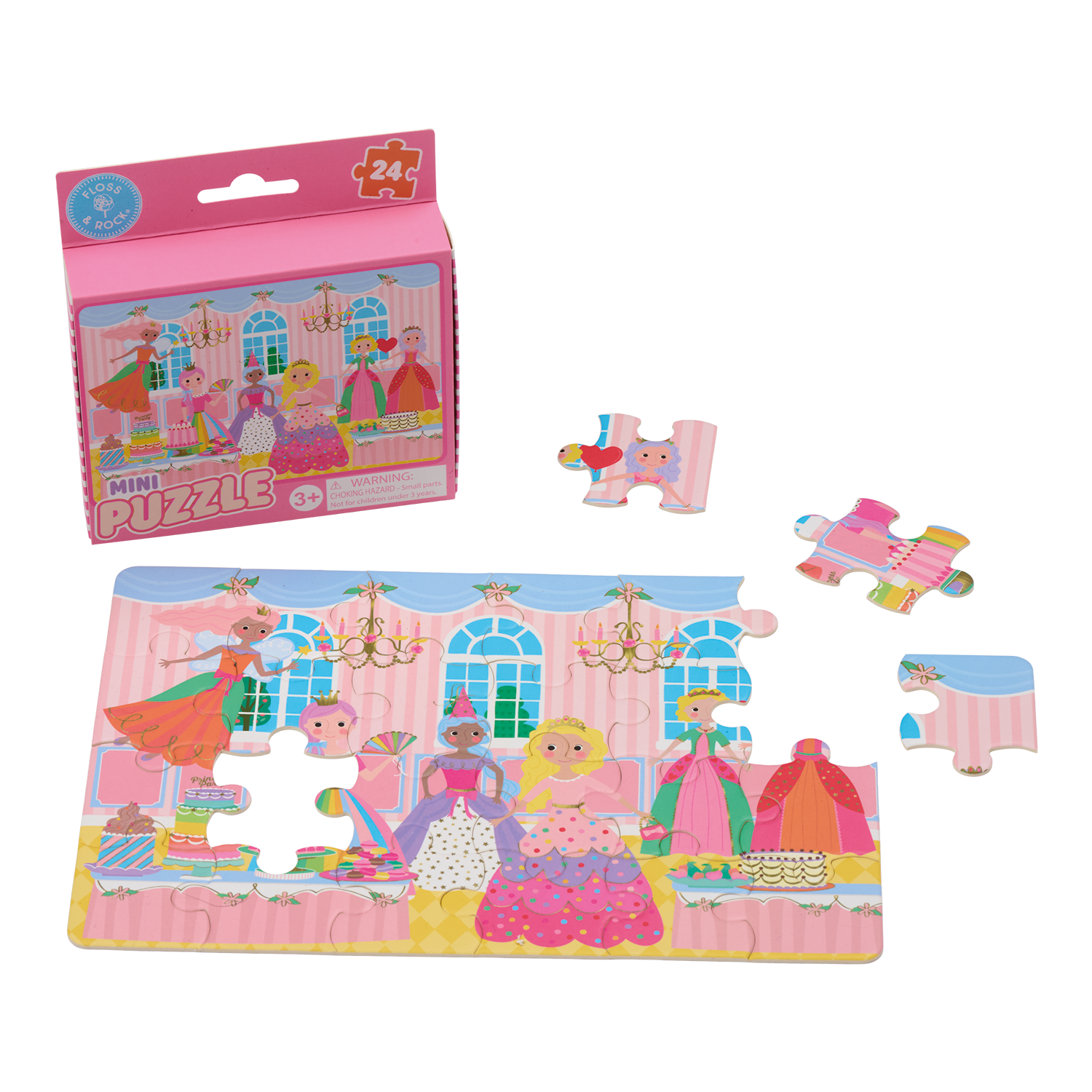 24-piece Mini Puzzle - Princess