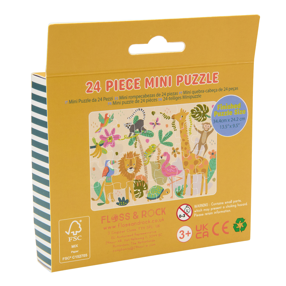 24-piece Mini Puzzle - Jungle