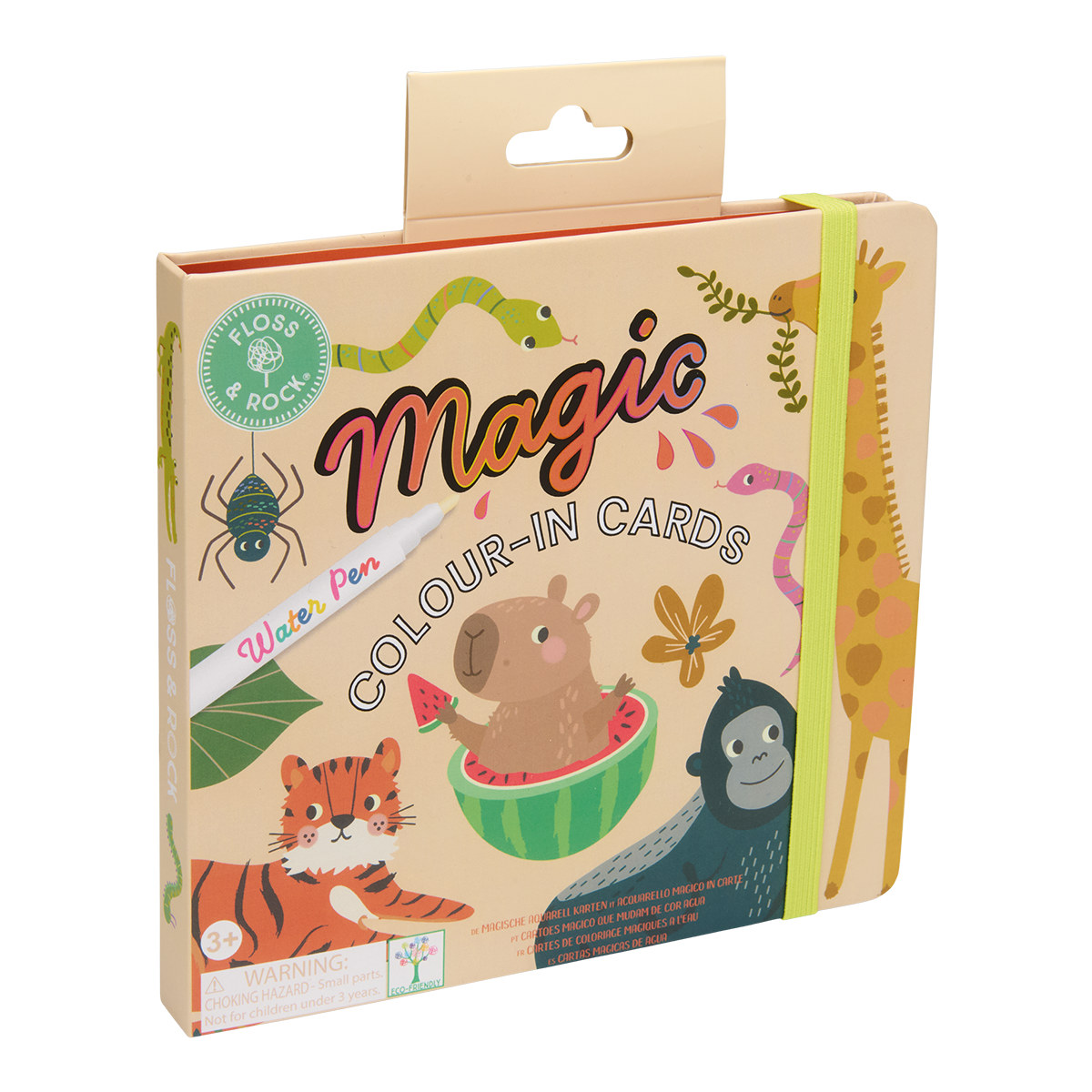 Magic Colour Changing Water Cards - Jungle