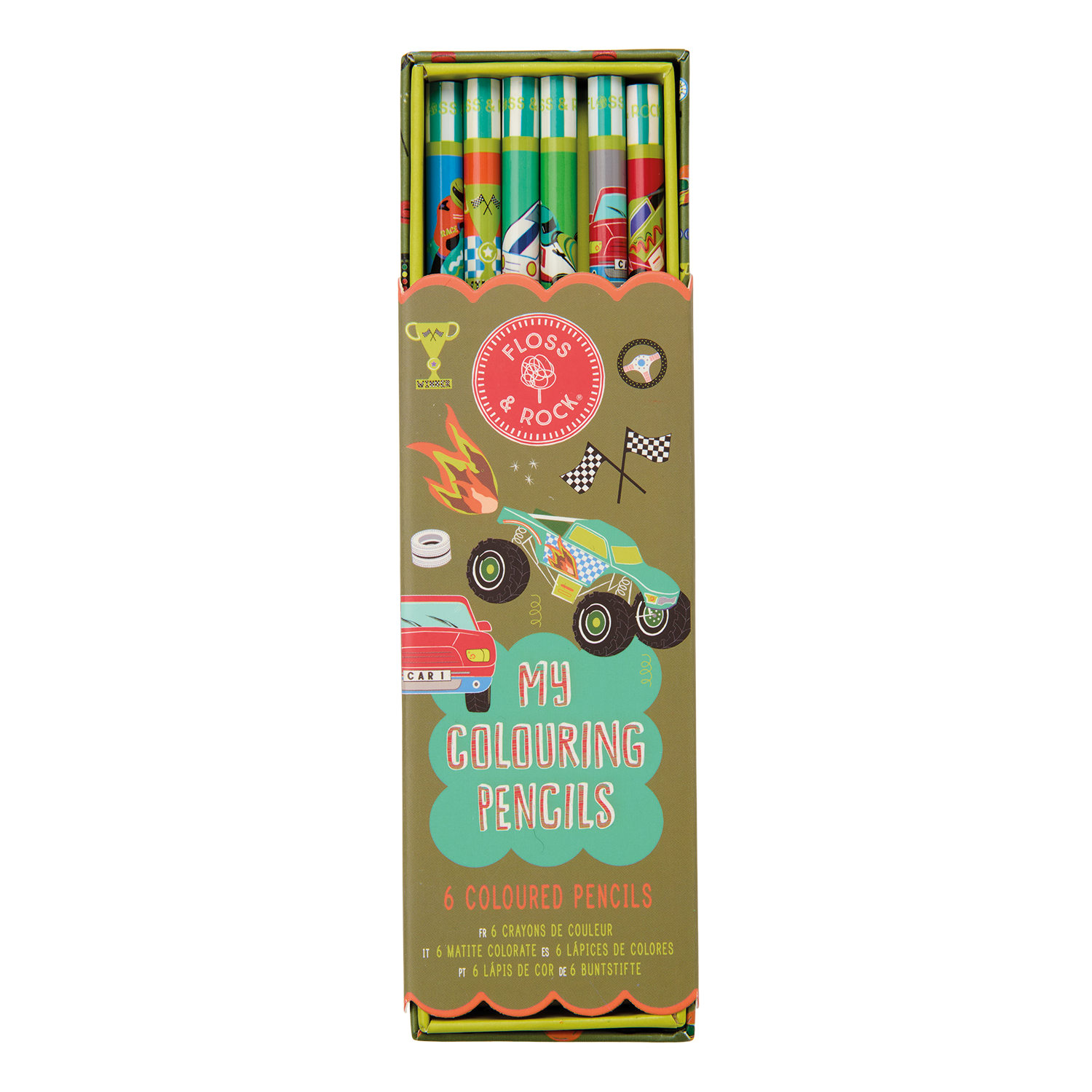 My Colouring Pencils - Cars