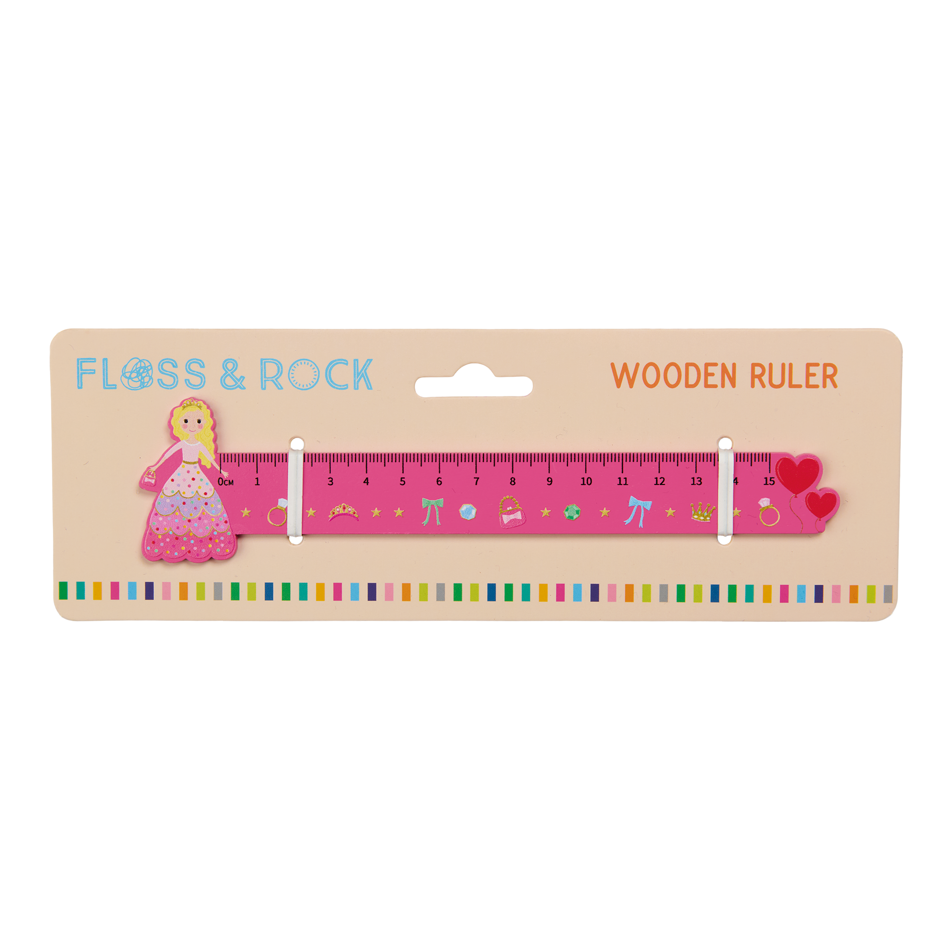 Wooden Ruler - Princess