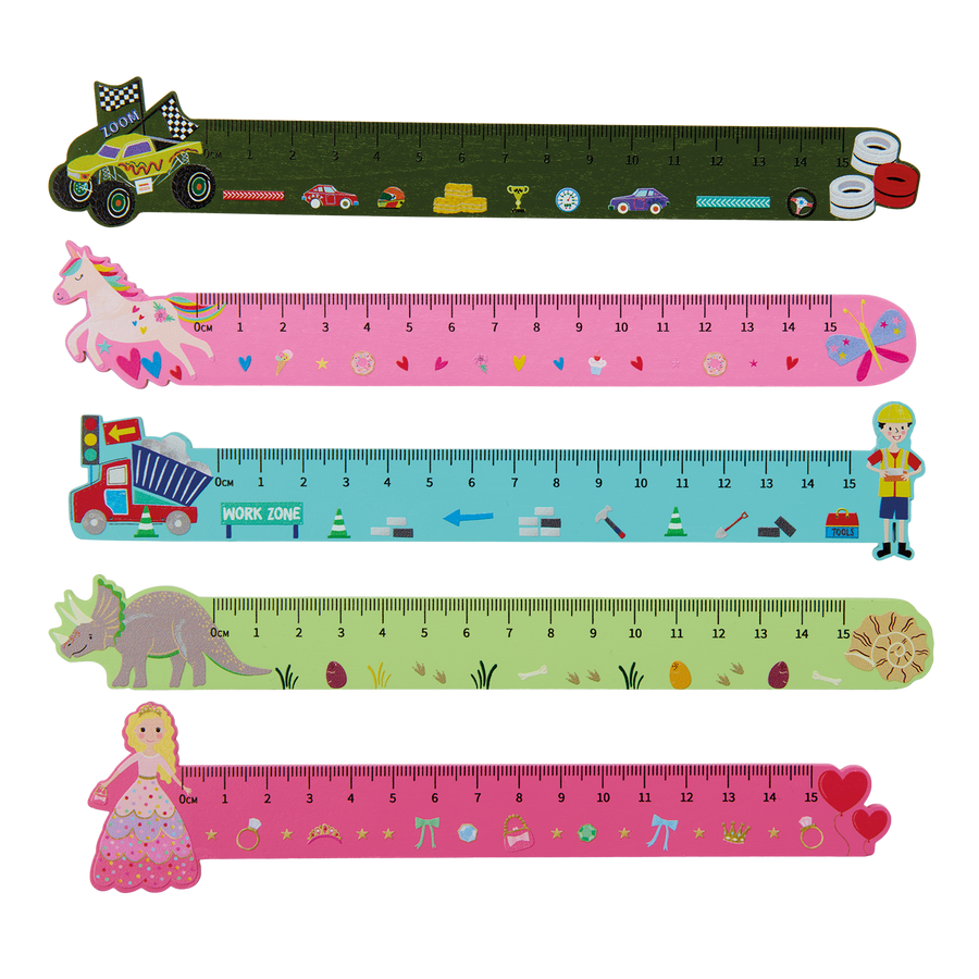 Wooden Ruler - Princess