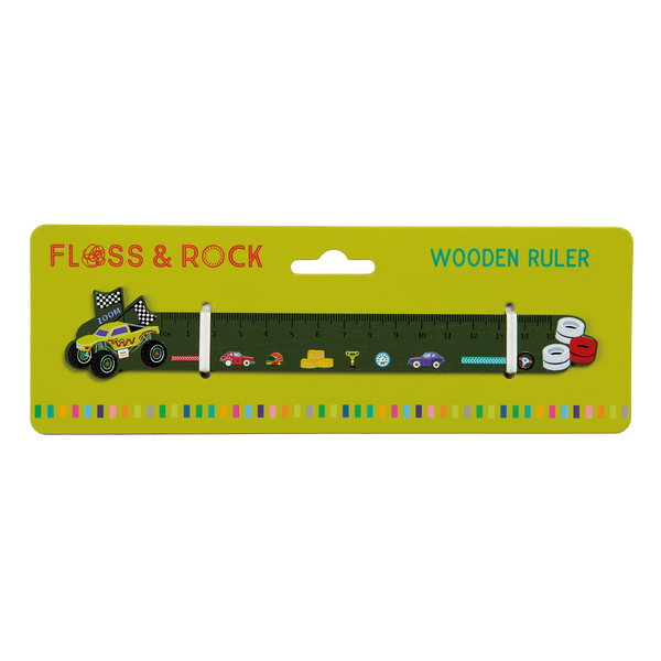 Wooden Ruler - Cars | Eco-friendly gifts & toys for children aged 2-10 ...